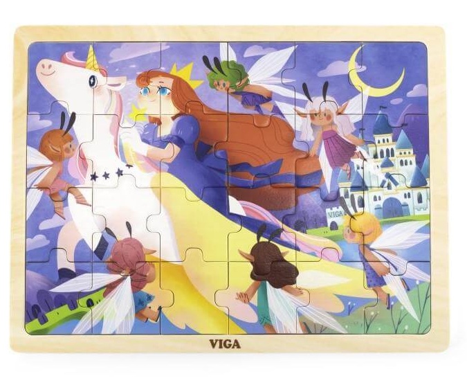 Viga 24pc Jigsaw - Fairy Tale Viga 24pc Jigsaw - Fairy Tale