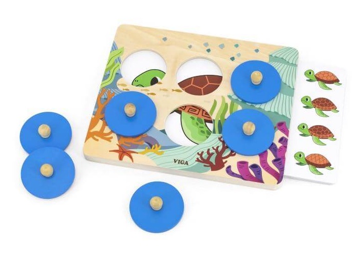 Wooden Comparison Game - Sea Secret Wooden Comparison Game - Sea Secret