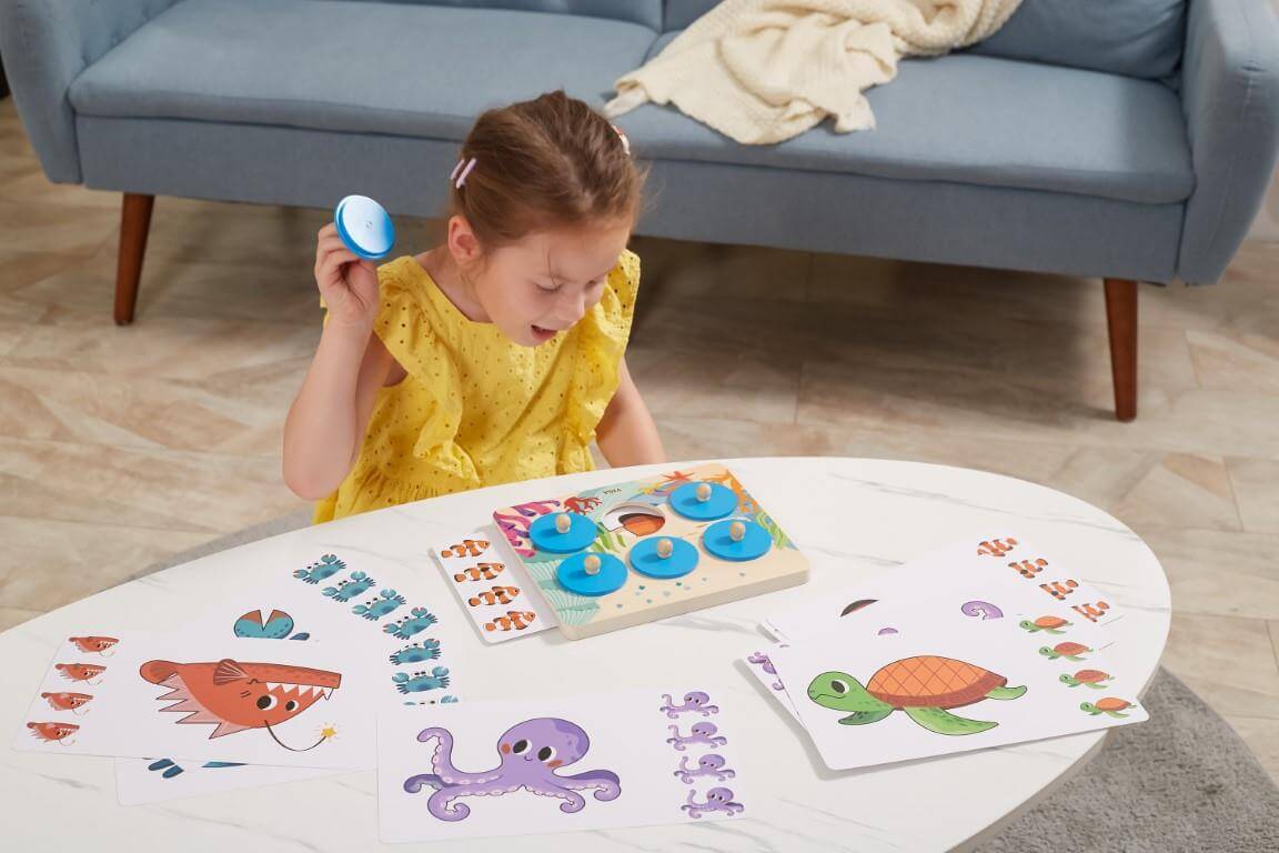 Wooden Comparison Game - Sea Secret 2 Wooden Comparison Game - Sea Secret 2