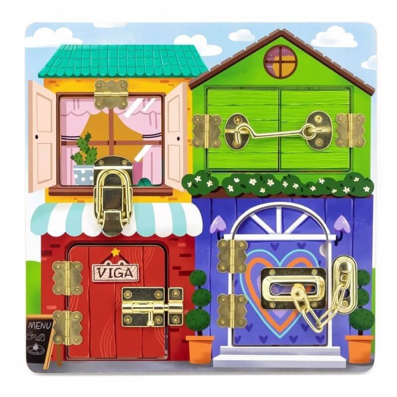 Wooden Lock & Latch