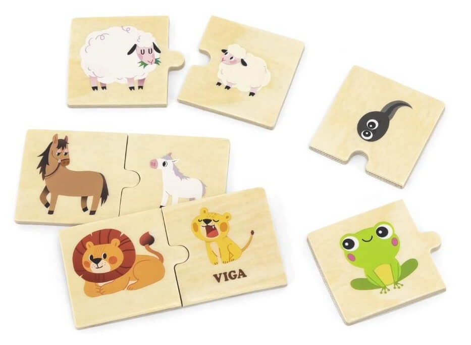Viga Mom & Baby Puzzle Set Viga Mom & Baby Puzzle Set