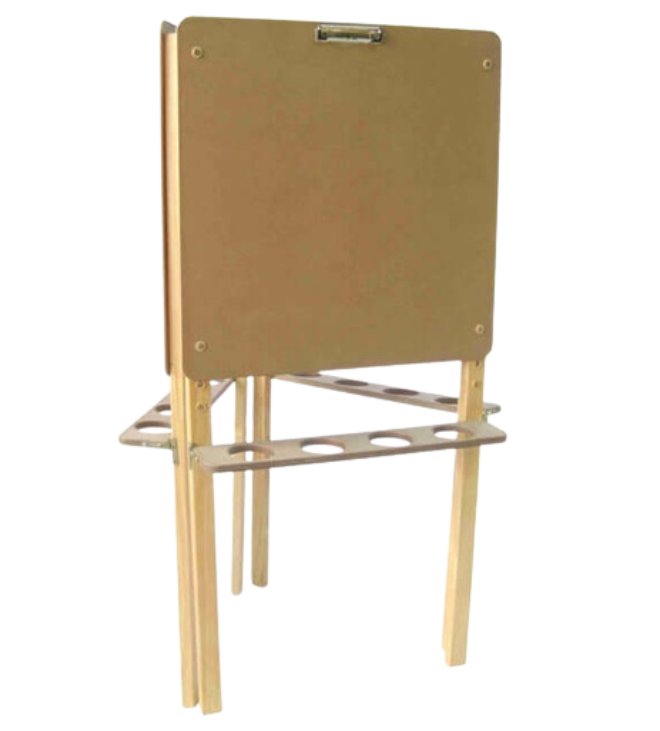 three sided easel