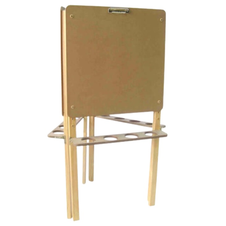 three sided easel