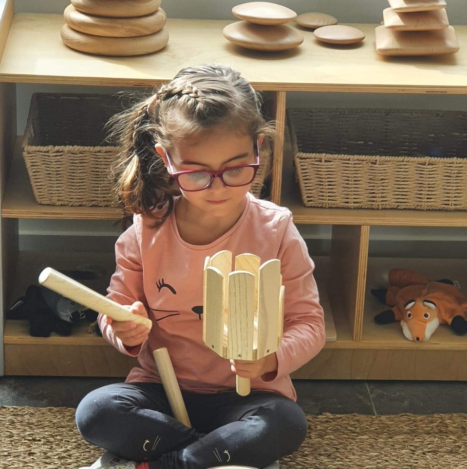 Wooden Multi Tone Block Wooden Multi Tone Block