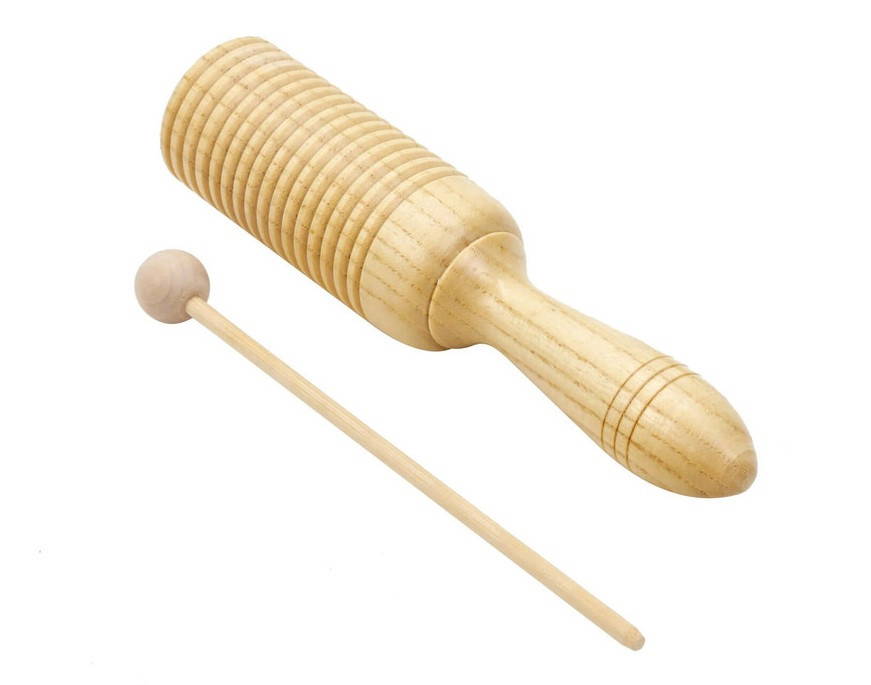 Natural Wooden Guiro