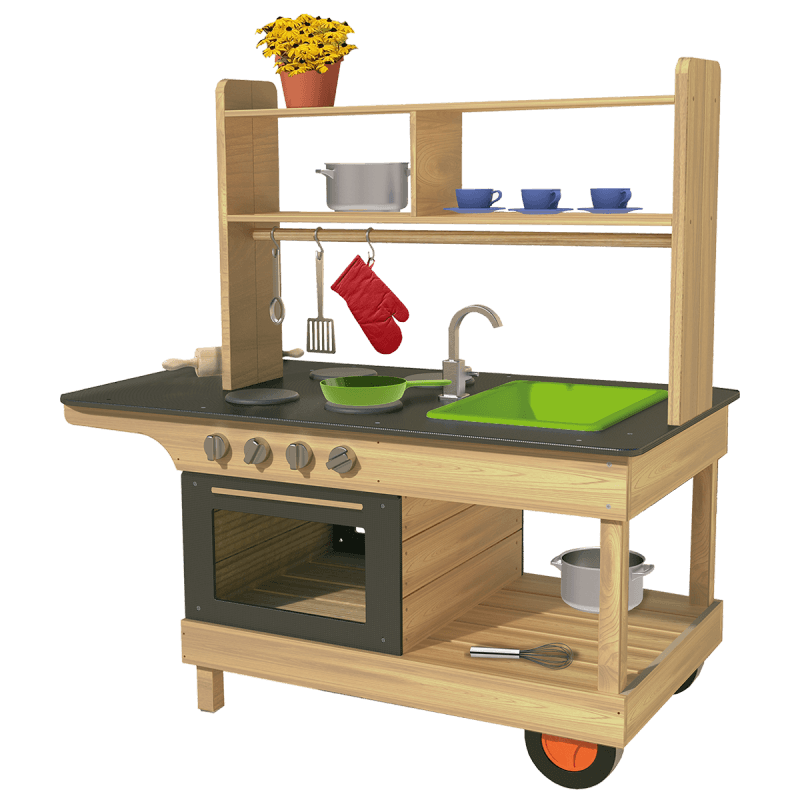Outdoor Mobile Mud Kitchen