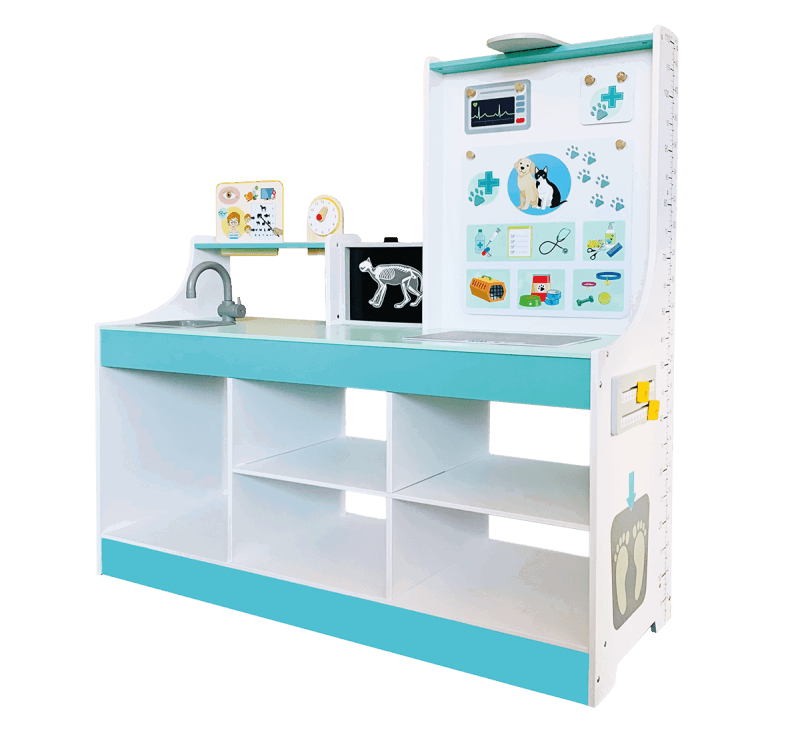 Pretend Play Doctors Station - 3 in 1