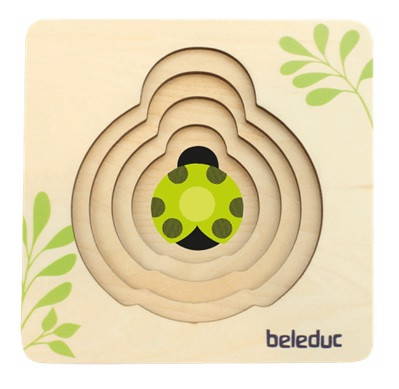 Beleduc Ladybug Layer Puzzle