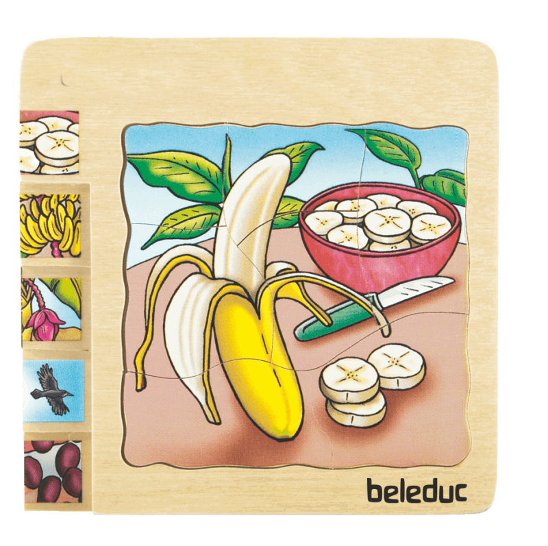 Beleduc Multilayer Puzzle - Banana