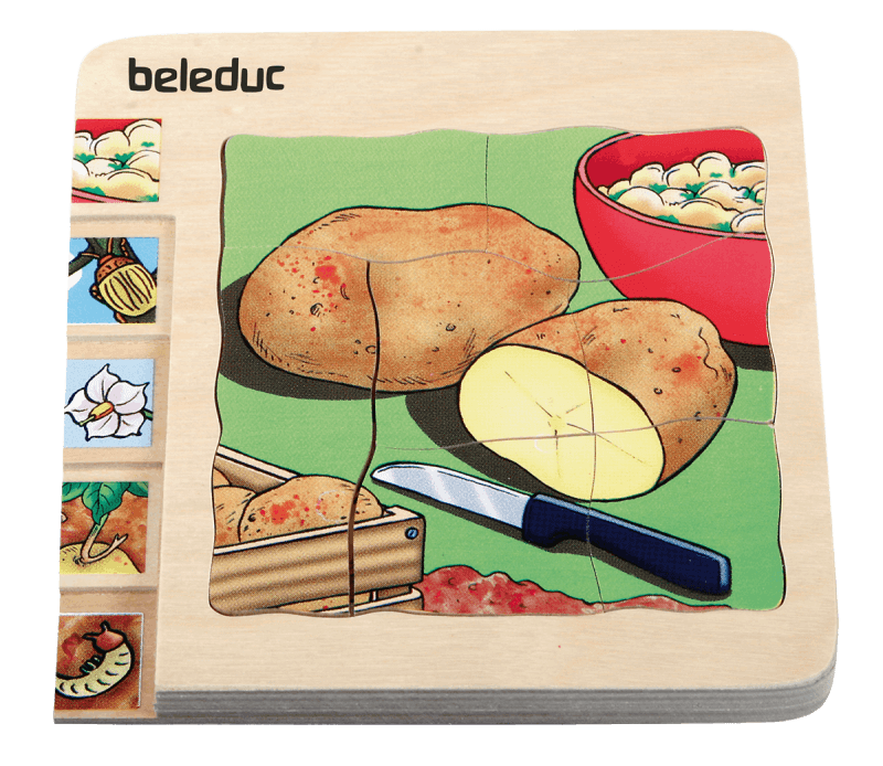 Beleduc Multilayer Puzzless - Potato