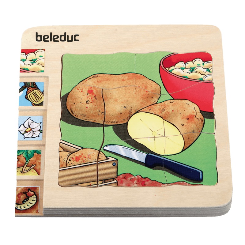 Beleduc Multilayer Puzzless - Potato