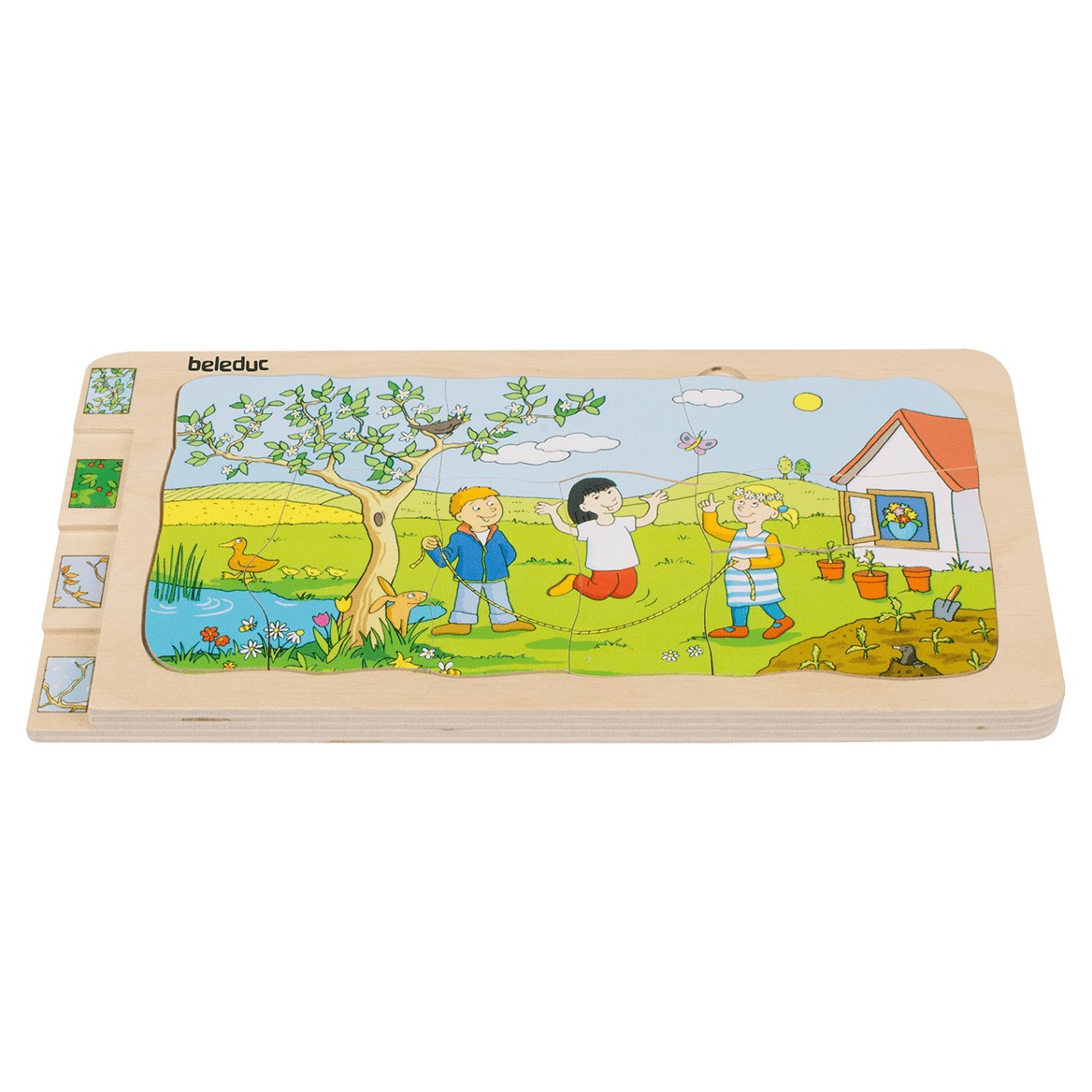 Beleduc Multilayer Puzzle - Four Seasons - image 11