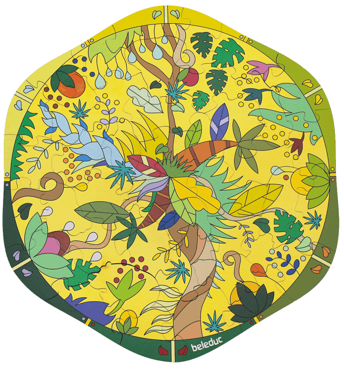 Beleduc Large Wild Animal Puzzle