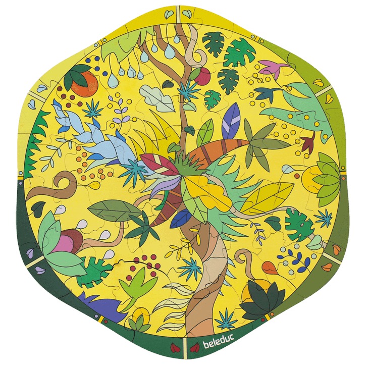 Beleduc Large Wild Animal Puzzle