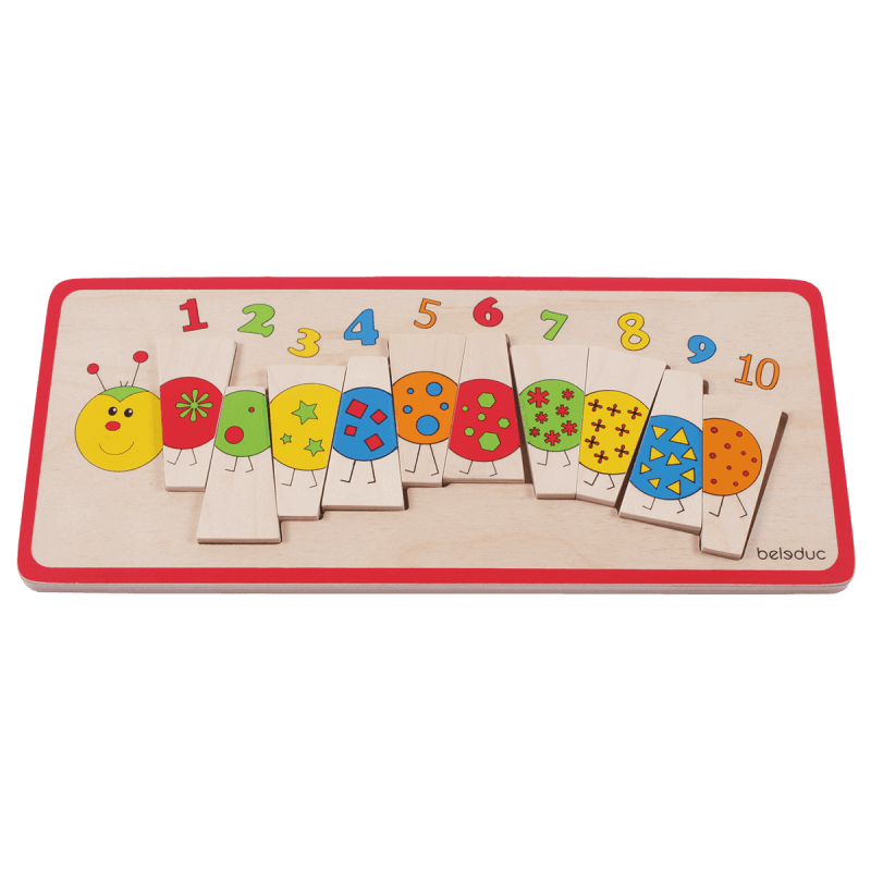 Beleduc Matching Puzzles - Caterpillar Beleduc Matching Puzzles - Caterpillar