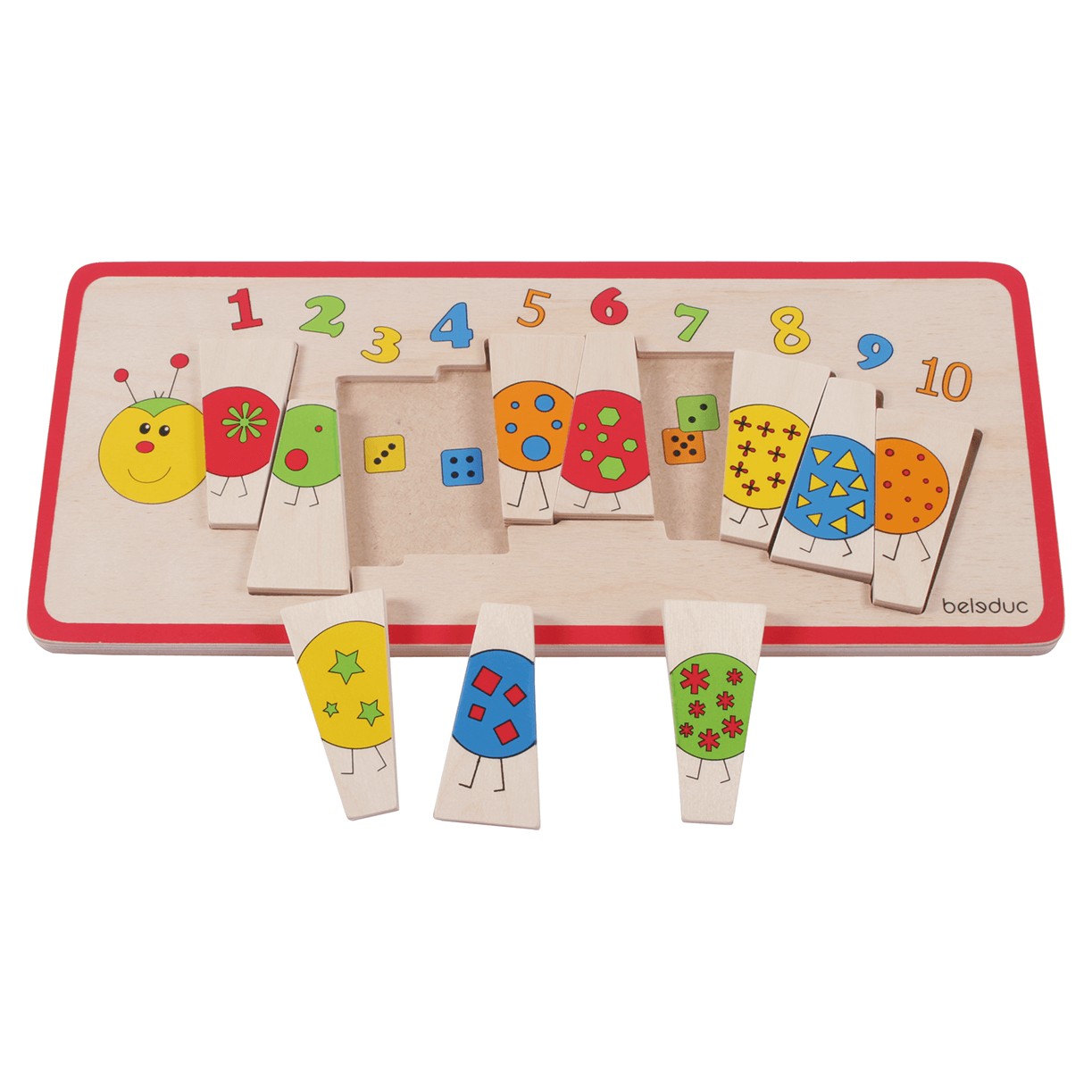 Matching Puzzles Caterpillar 
