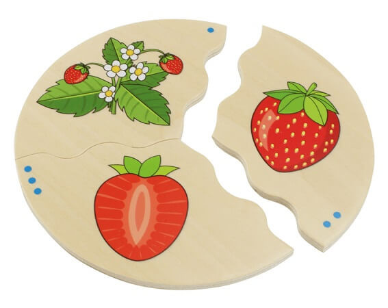 Beleduc Nawito Puzzle Set - Fruits 2