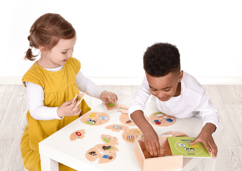 Beleduc Nawito Puzzle Set - Production 1
