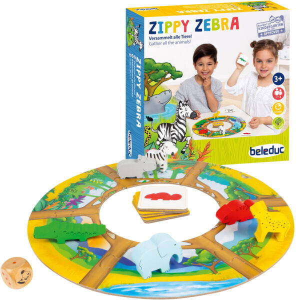 beleduc children\'s cooperation zebra game