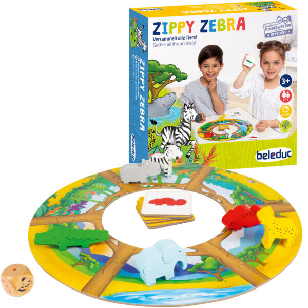 beleduc children\'s cooperation zebra game