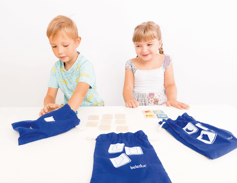 Beleduc Tastaro Wooden Matching Game 2