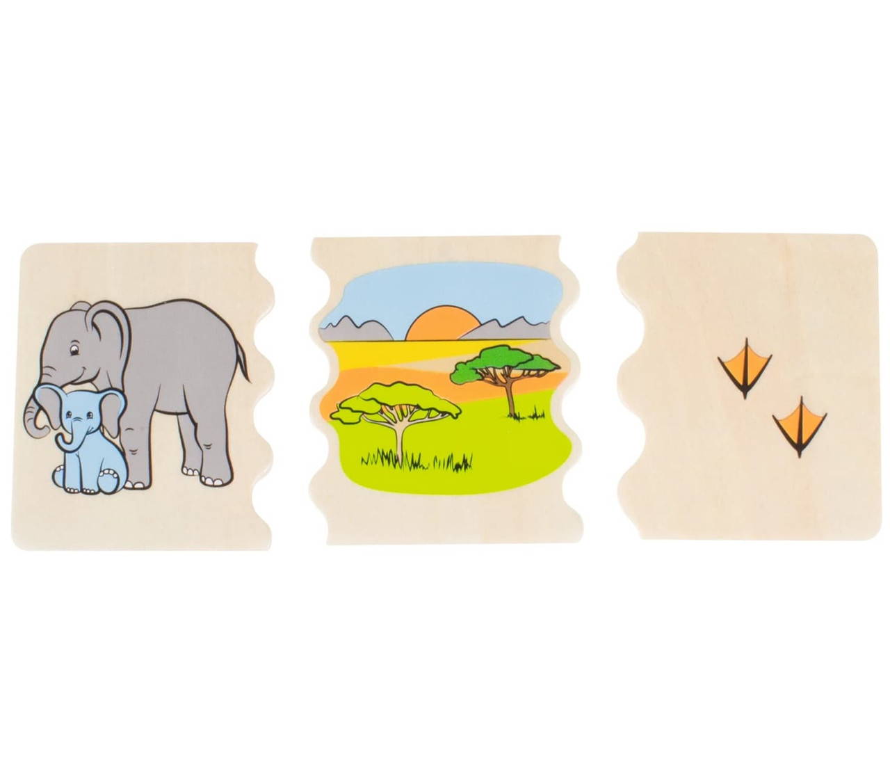 Animal Habitats matching game