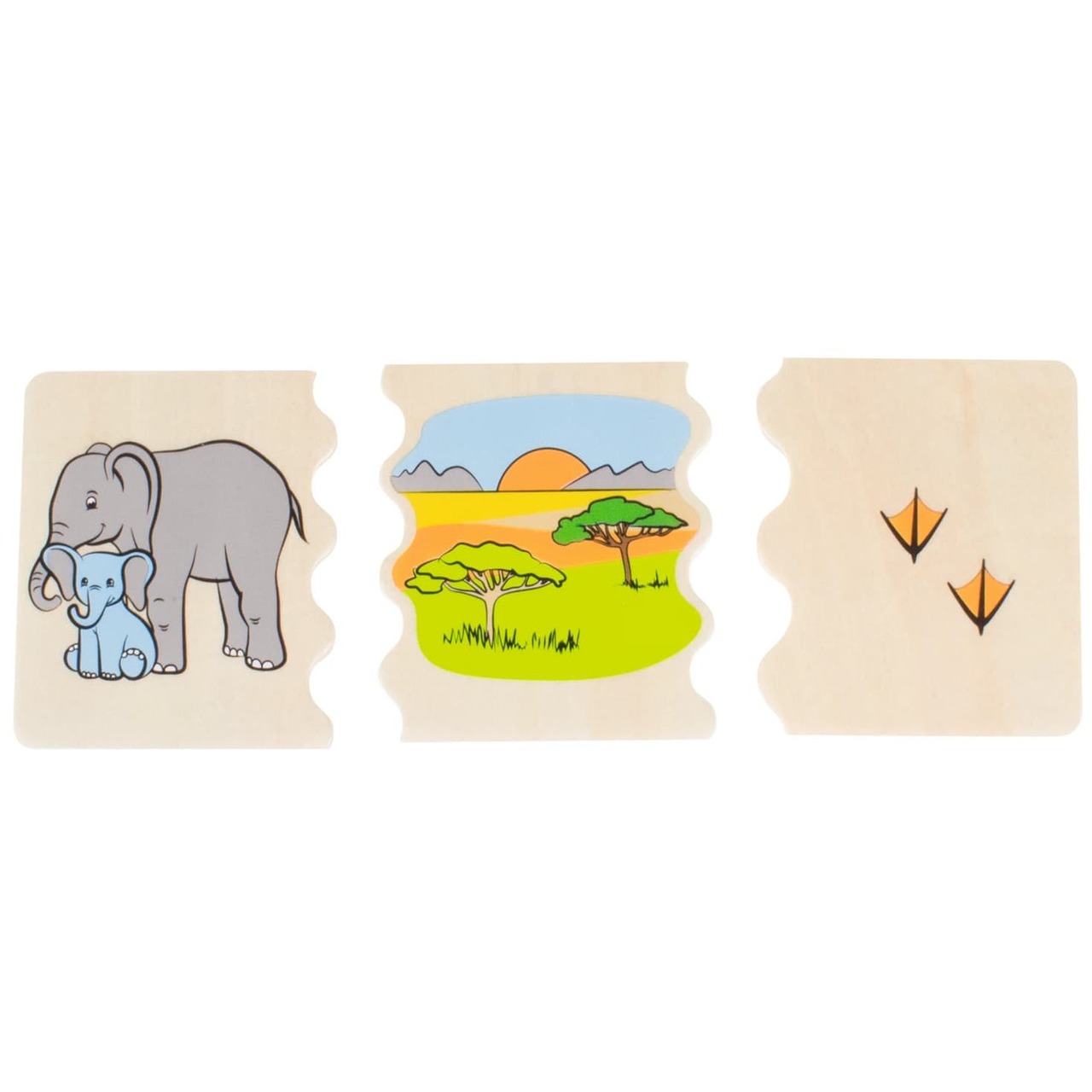 Animal Habitats matching game