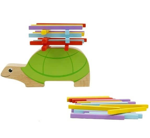 beleduc turty turtle stacking stick game