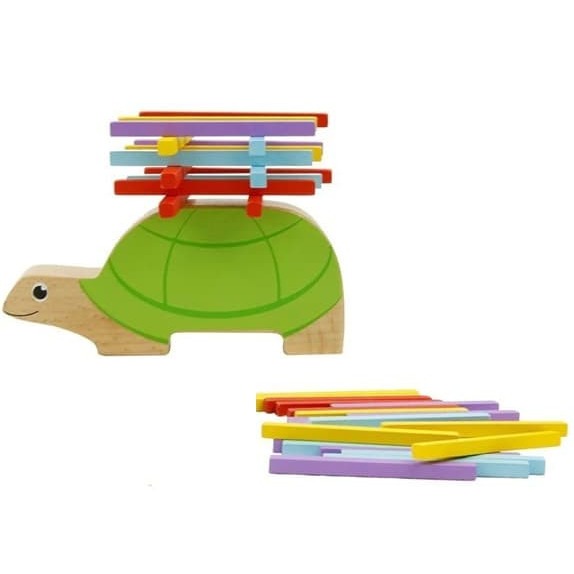 beleduc turty turtle stacking stick game