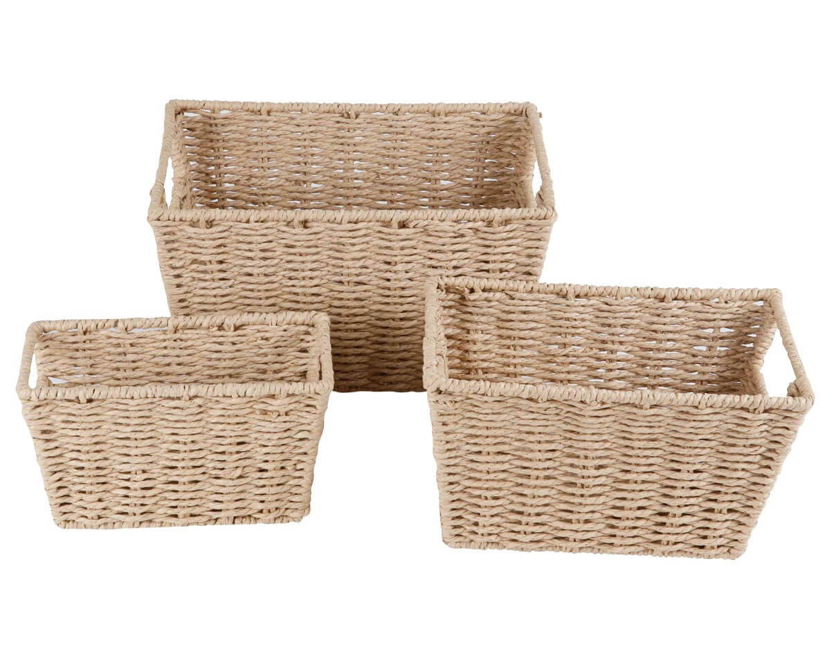 large storage baskets