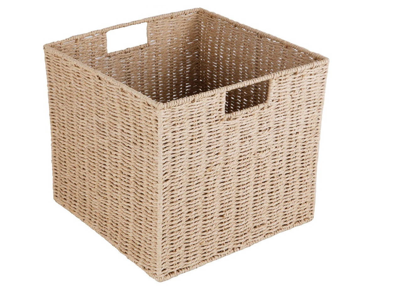 cube size storage basket