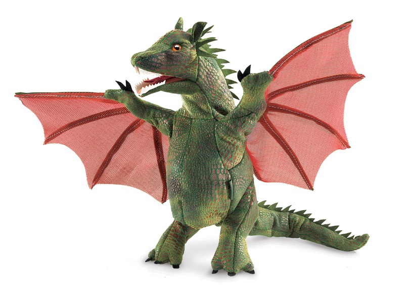 Folkmanis Winged Dragon Hand Puppet Folkmanis Winged Dragon Hand Puppet