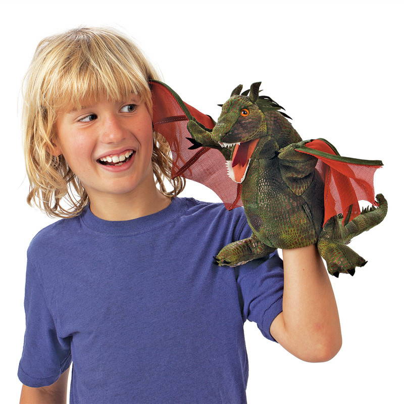 Folkmanis Winged Dragon Hand
