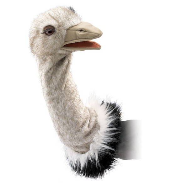 Folkmanis Ostrich Stage Puppet