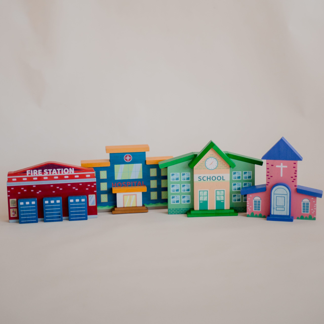 Qtoys Street Buildings Set 3