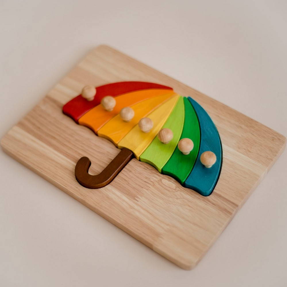 Qtoys Colourful Umbrella Puzzle