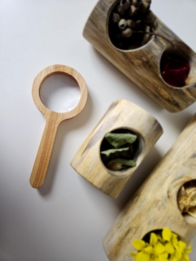 Wooden Kids Magnifying Glass