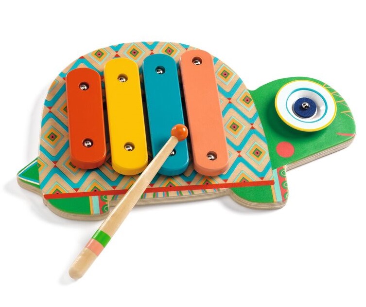 Djeco Animambo Cymbal & Xylophone Djeco Animambo Cymbal & Xylophone