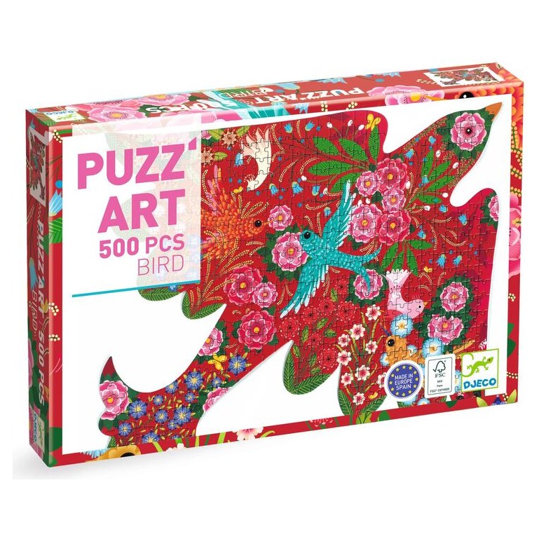 Djeco Bird 500pc Art Puzzle - image 5