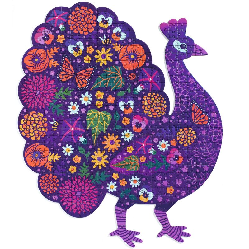 Djeco Peacock 500pc Art Puzzle Djeco Peacock 500pc Art Puzzle