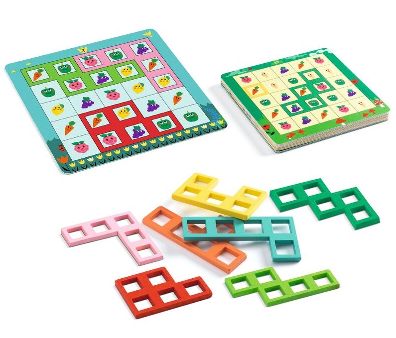 Djeco Logic Garden Sologic Game Djeco Logic Garden Sologic Game
