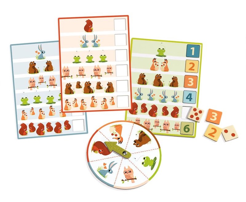 Djeco Eduludo Bingo 1, 2, 3 numbers