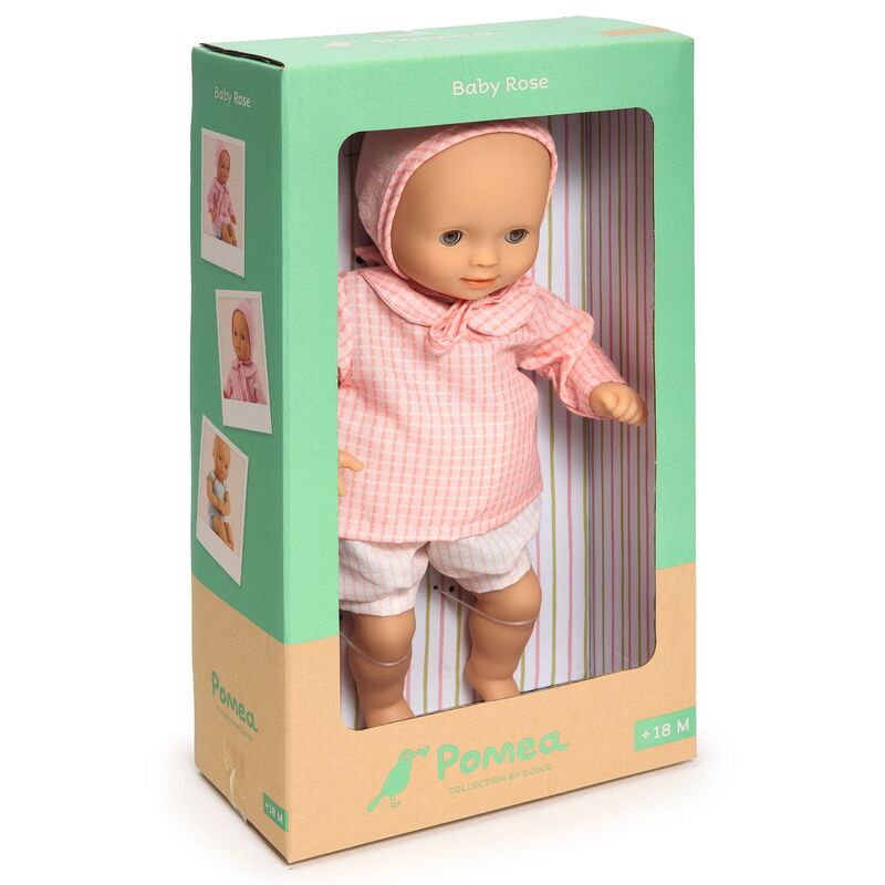 Djeco Rose Pomea Soft Body Doll in box