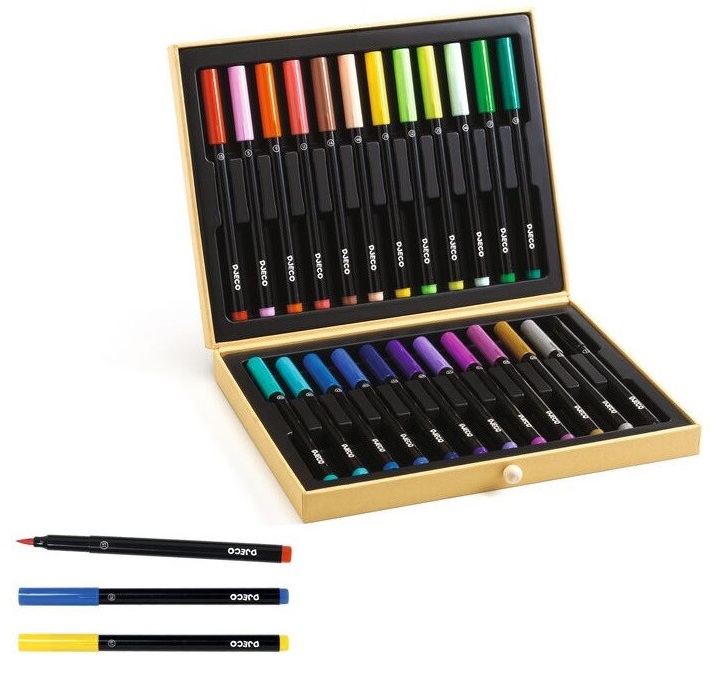 djeco my first colours texta box