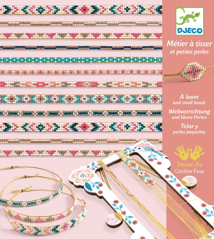 Djeco Tiny Beads Friendship Bracelet Making Kit - image 2