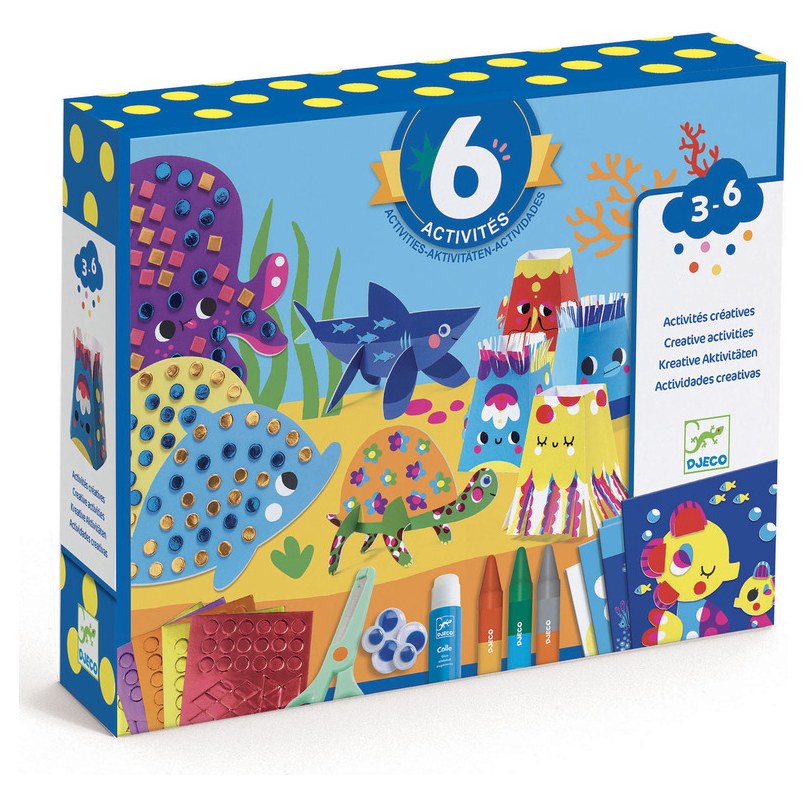 Djeco Seaside Delights Multi Craft Kit - image 8