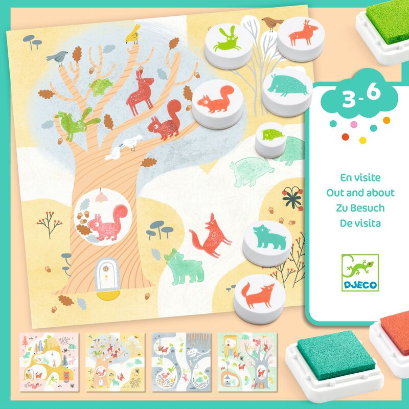 out and about stamp set