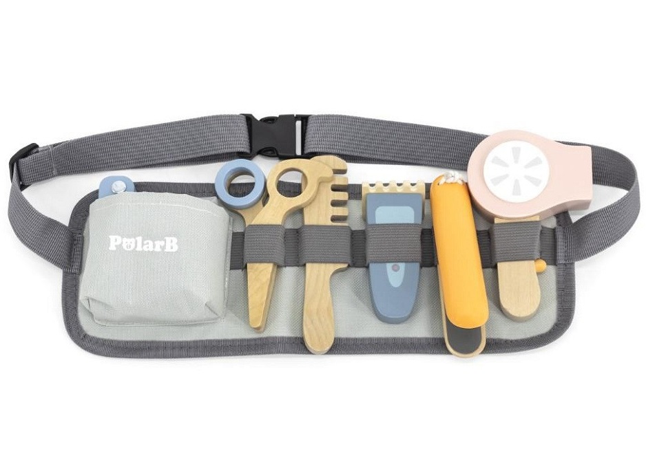 viga wooden hair dressing pretend play set