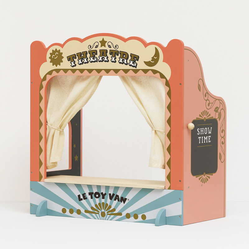 Tabletop Puppet Wooden Theatre