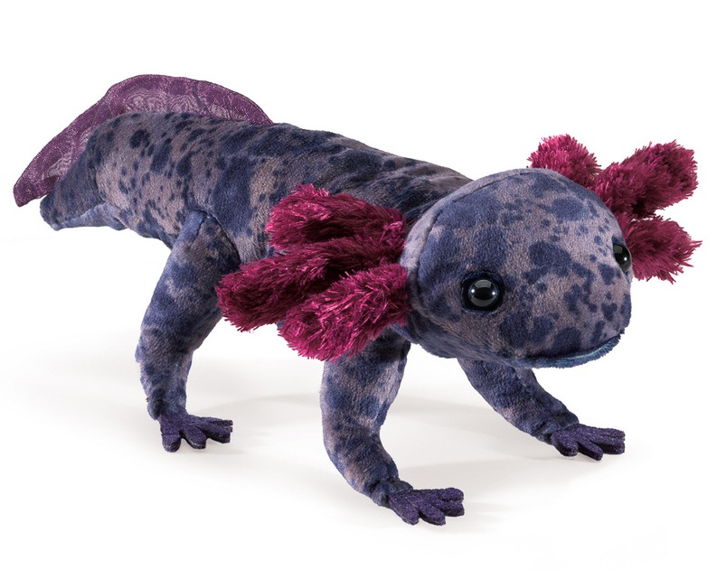 Folkmanis Black Axolotl Puppet Folkmanis Black Axolotl Puppet